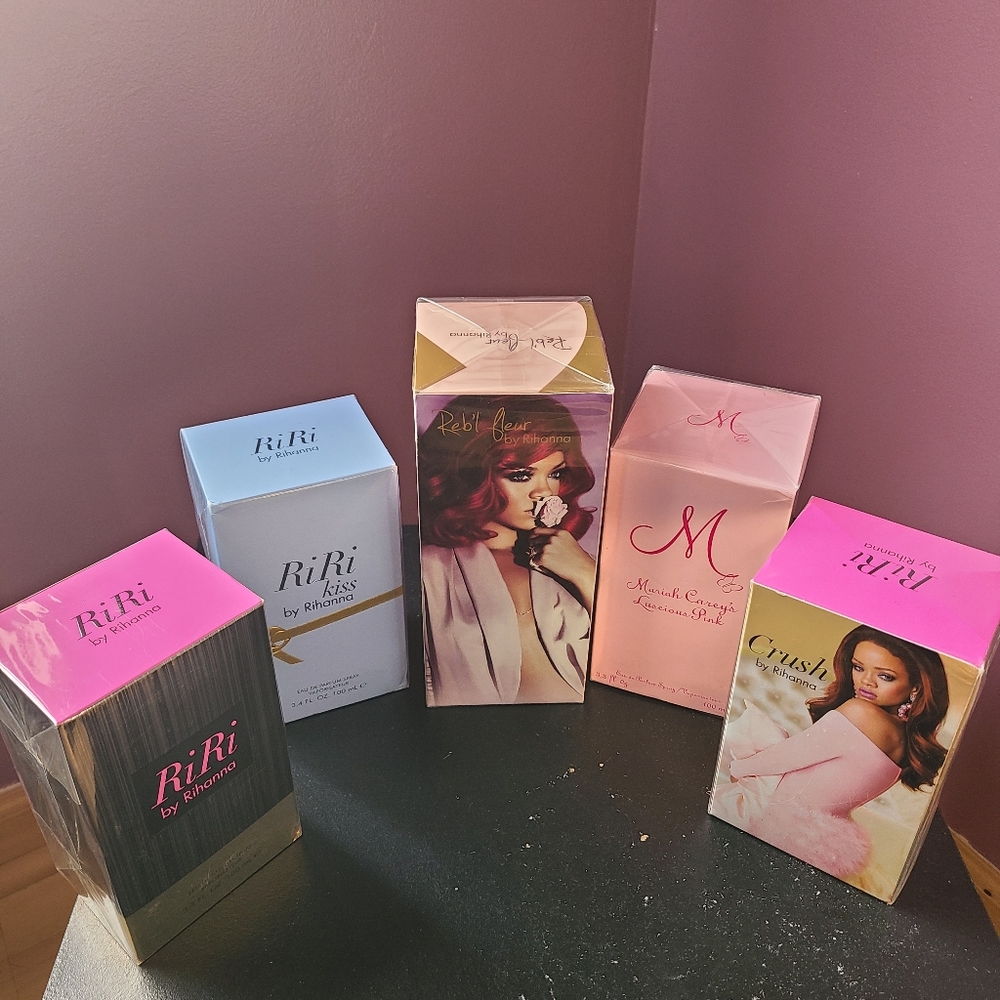 Women's Perfume by Rhianna and Mariah Carey